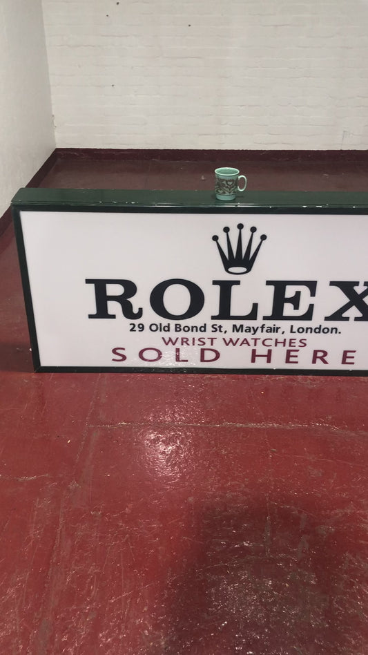 Rolex Shop Advertising Display Light Box