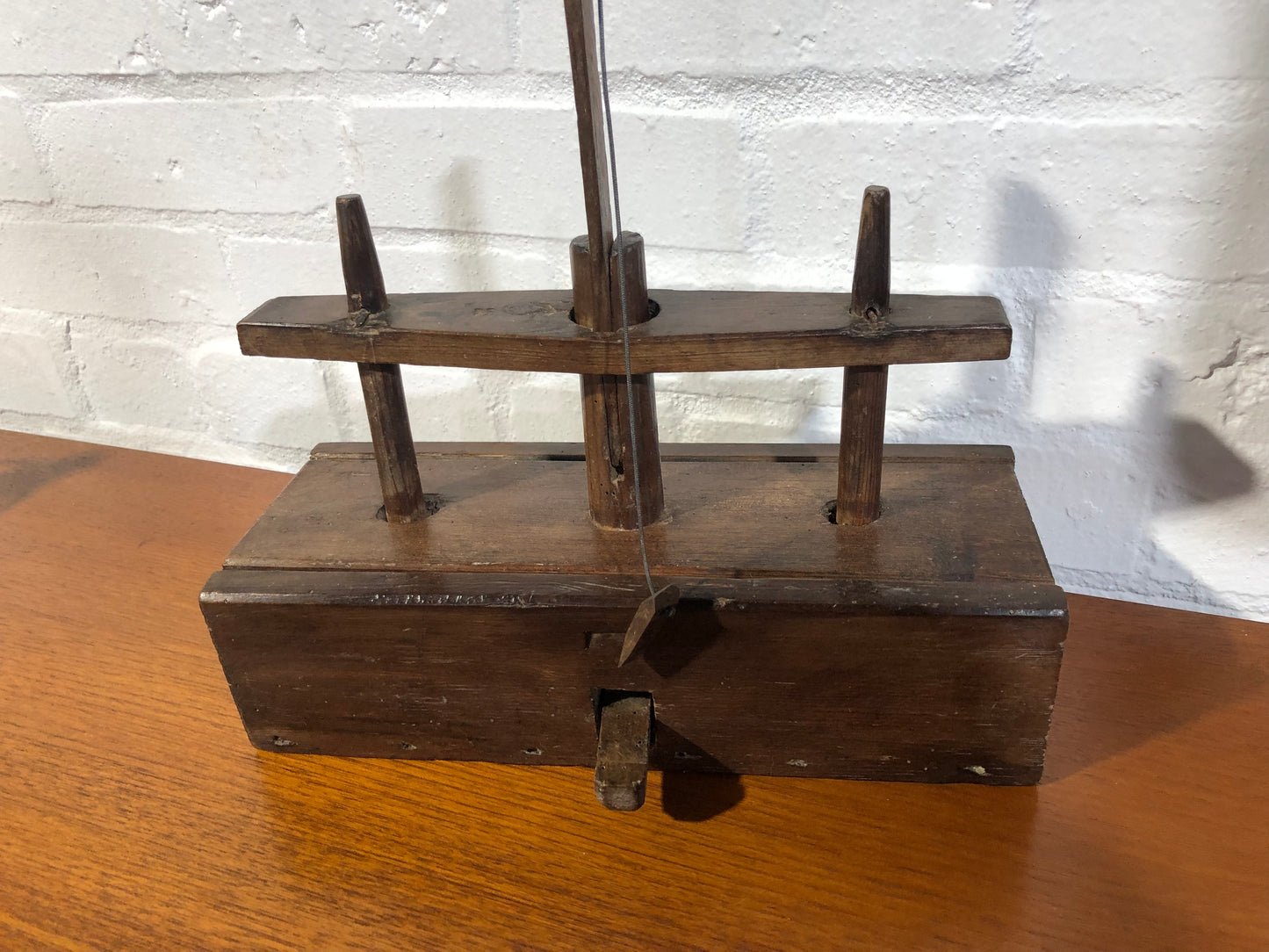 A rare Deadfall wooden Mouse Trap