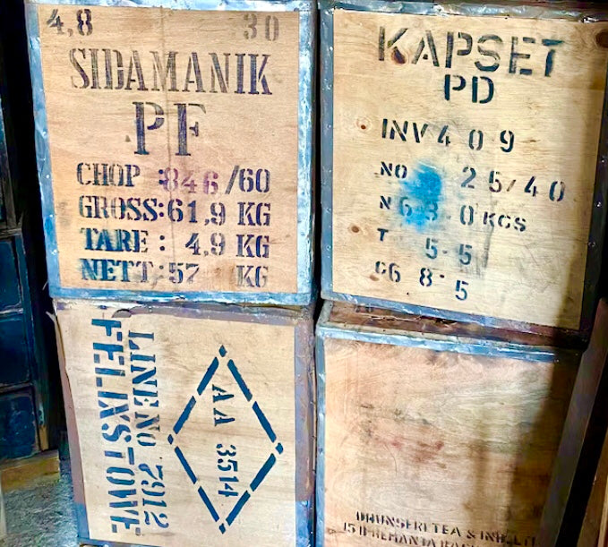 Vintage Tea crates