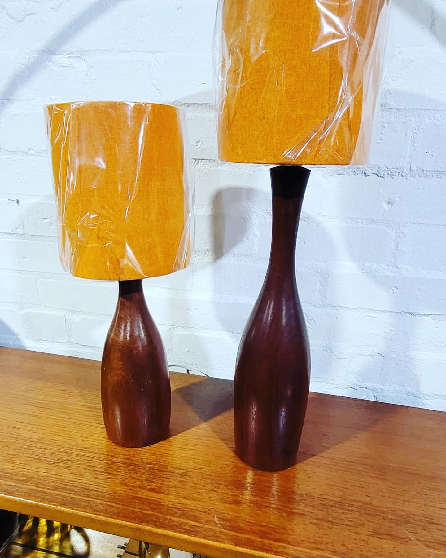 Teak Retro Vintage Scandi lamps