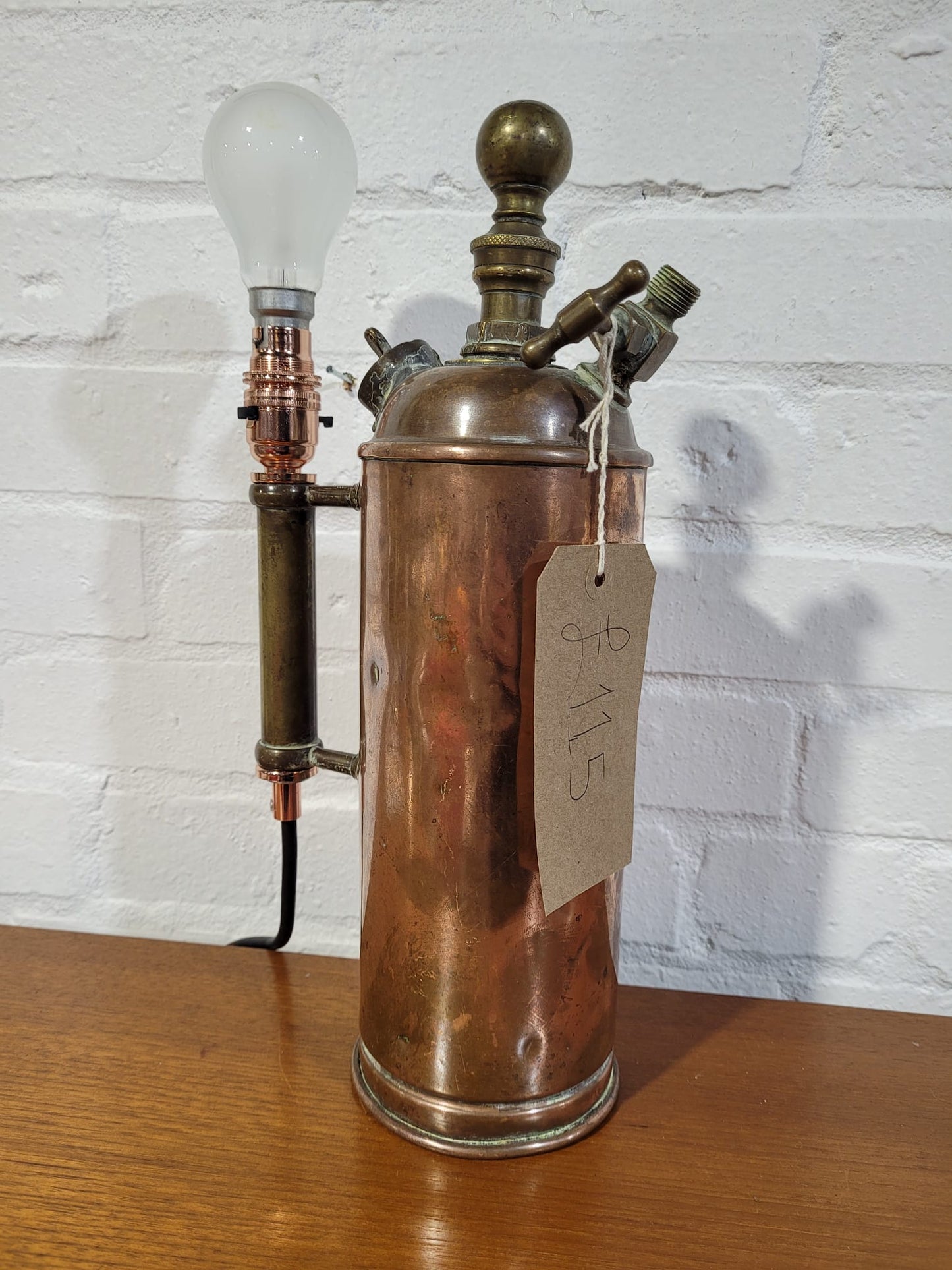 Copper Industrial Spray - Side light