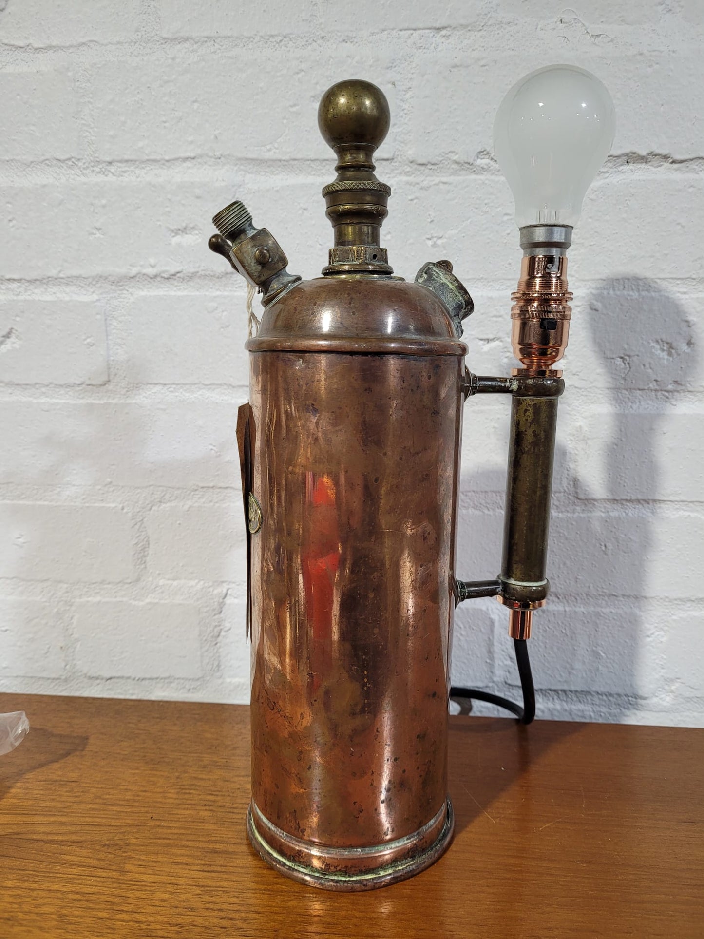 Copper Industrial Spray - Side light