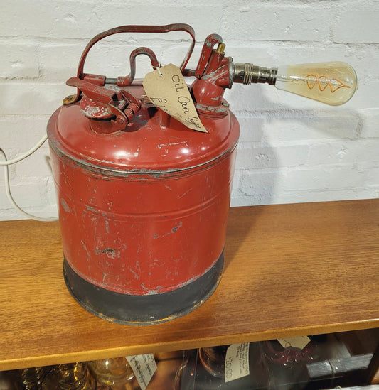 Red Round Jerry Can Light