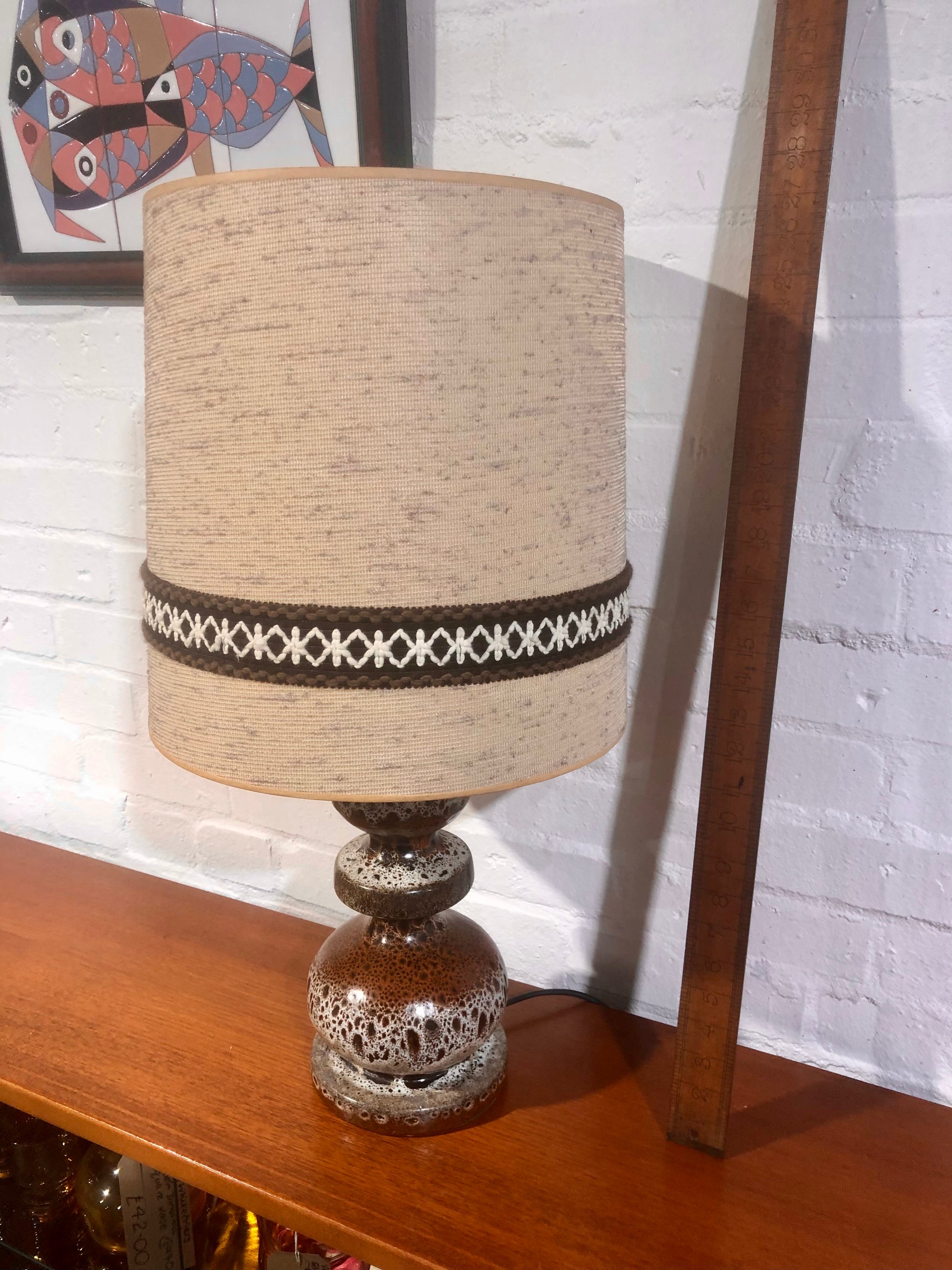 West German Fat Lava Lamp Dandy Gallery Retro Vintage