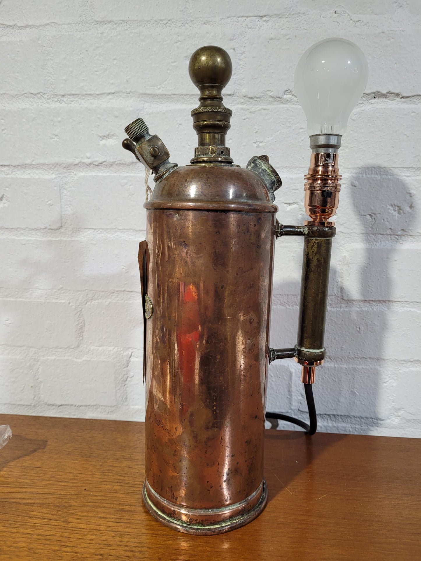 Copper Industrial Spray - Side light