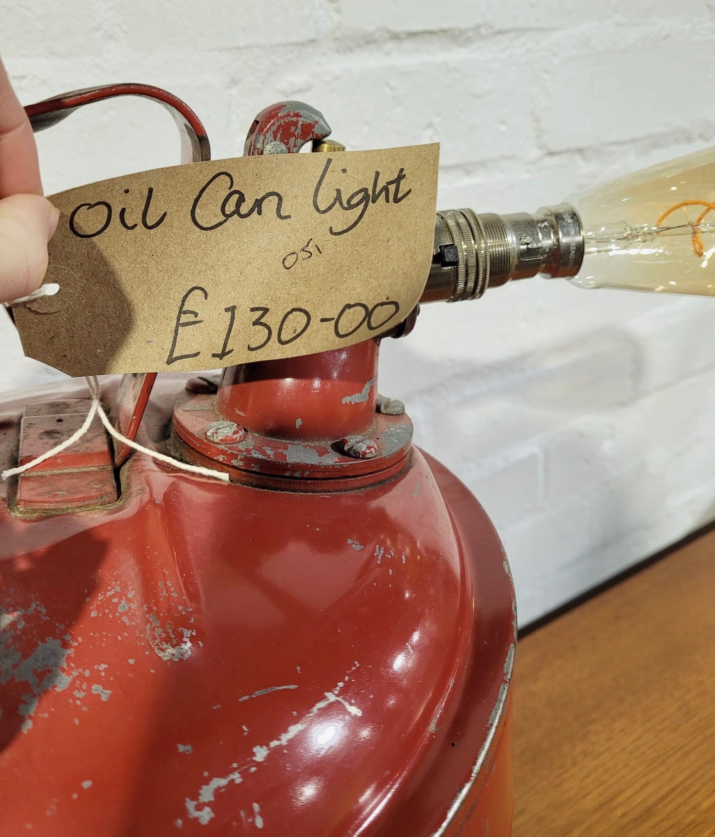 Red Round Jerry Can Light