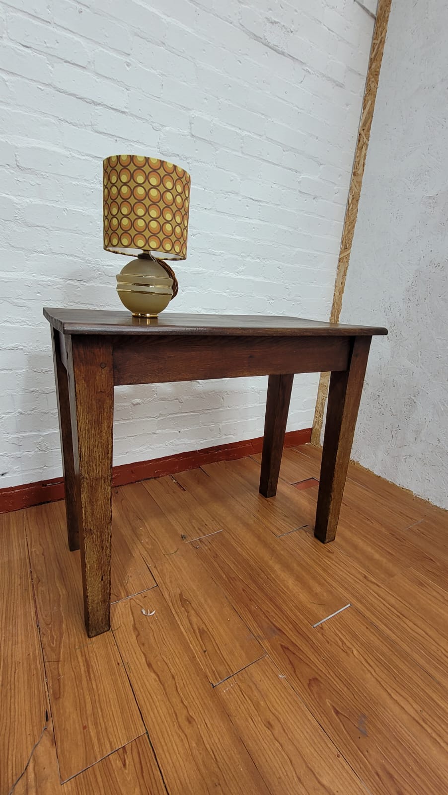 Oak Console Table