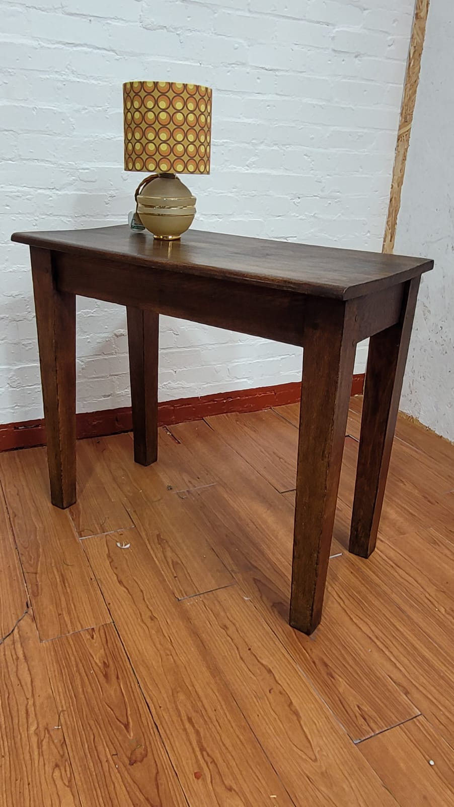 Oak Console Table