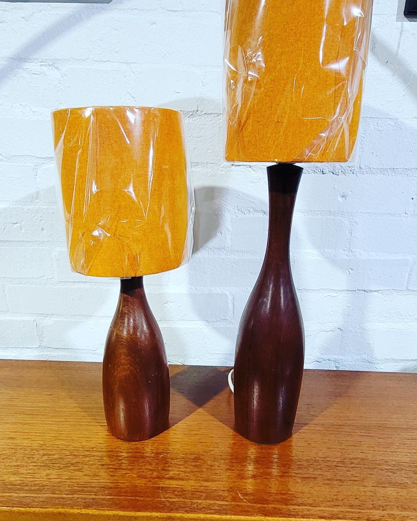 Teak Retro Vintage Scandi lamps