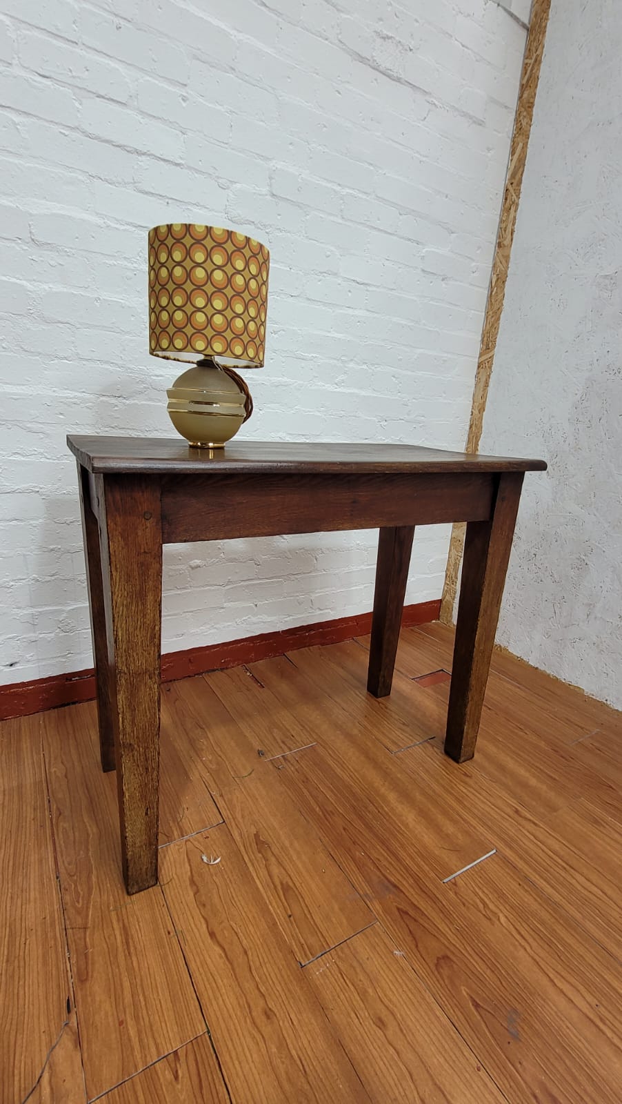 Oak Console Table