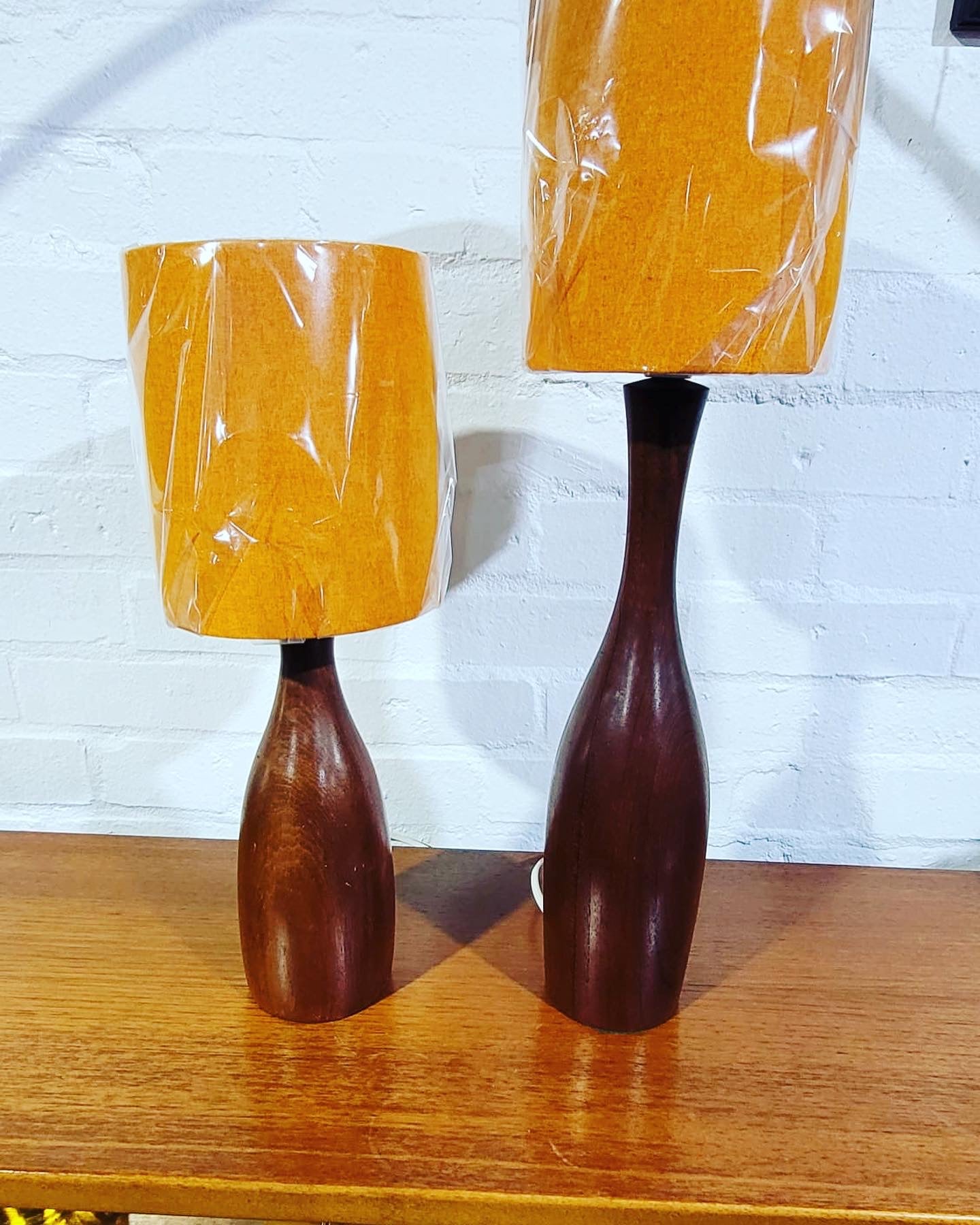 Teak Retro Vintage Scandi lamps