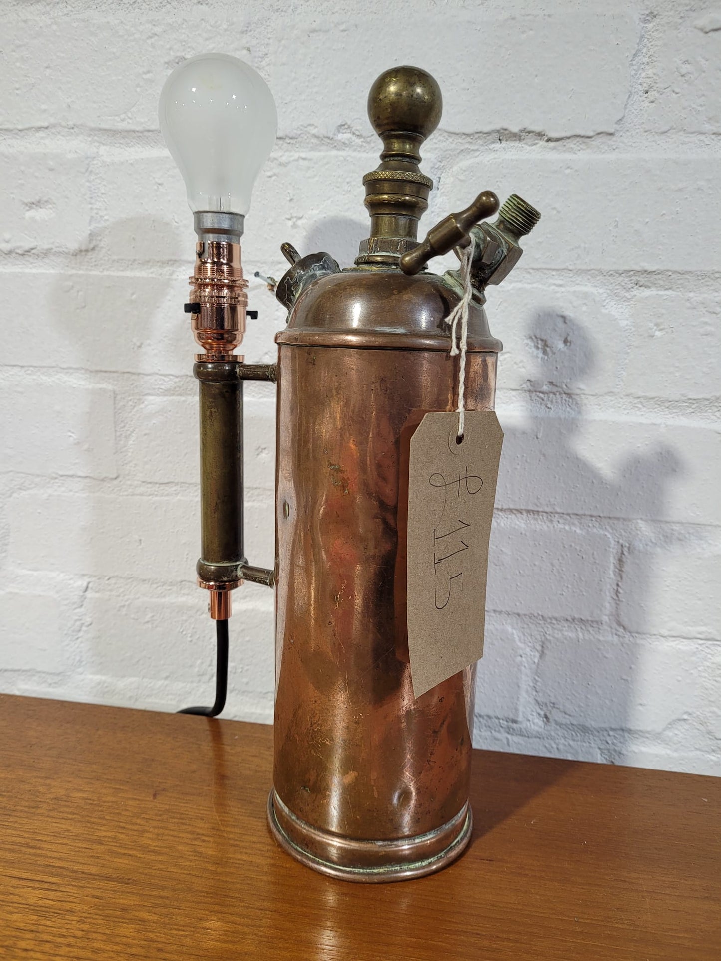 Copper Industrial Spray - Side light