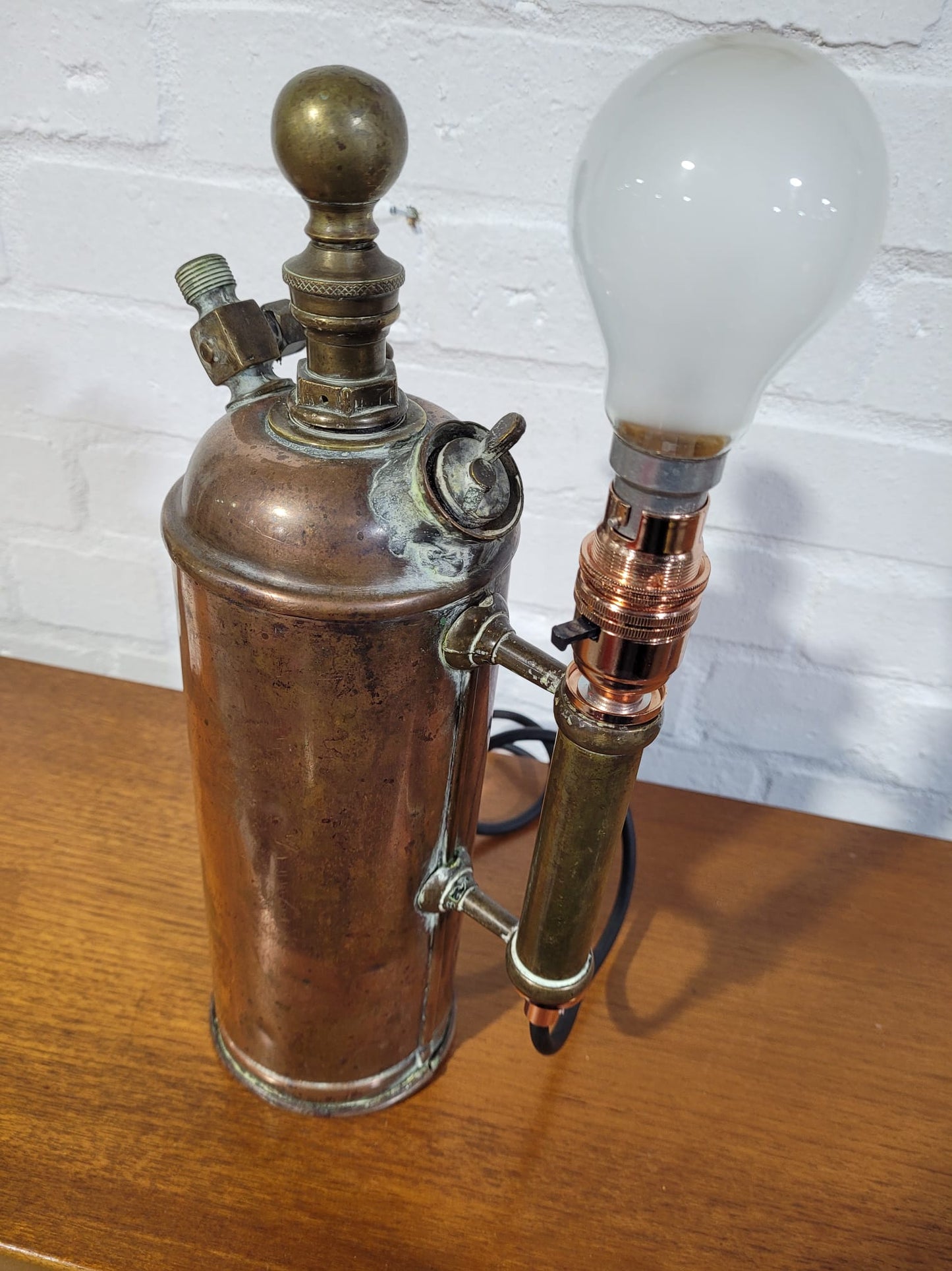 Copper Industrial Spray - Side light