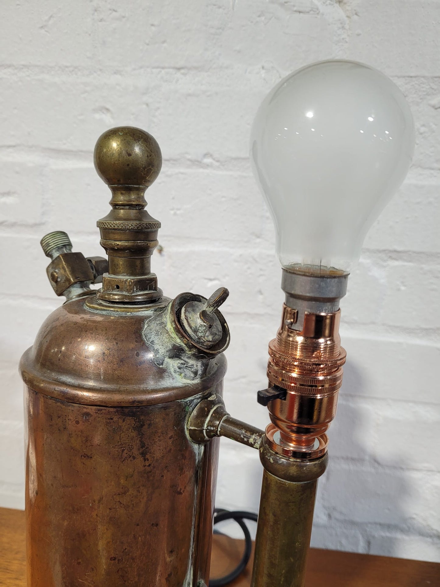 Copper Industrial Spray - Side light