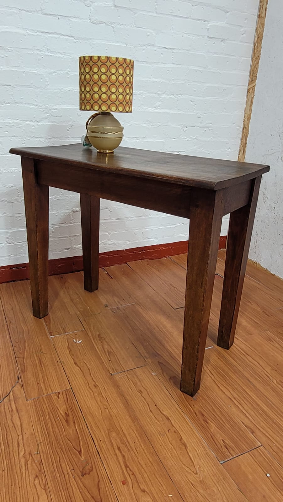 Oak Console Table