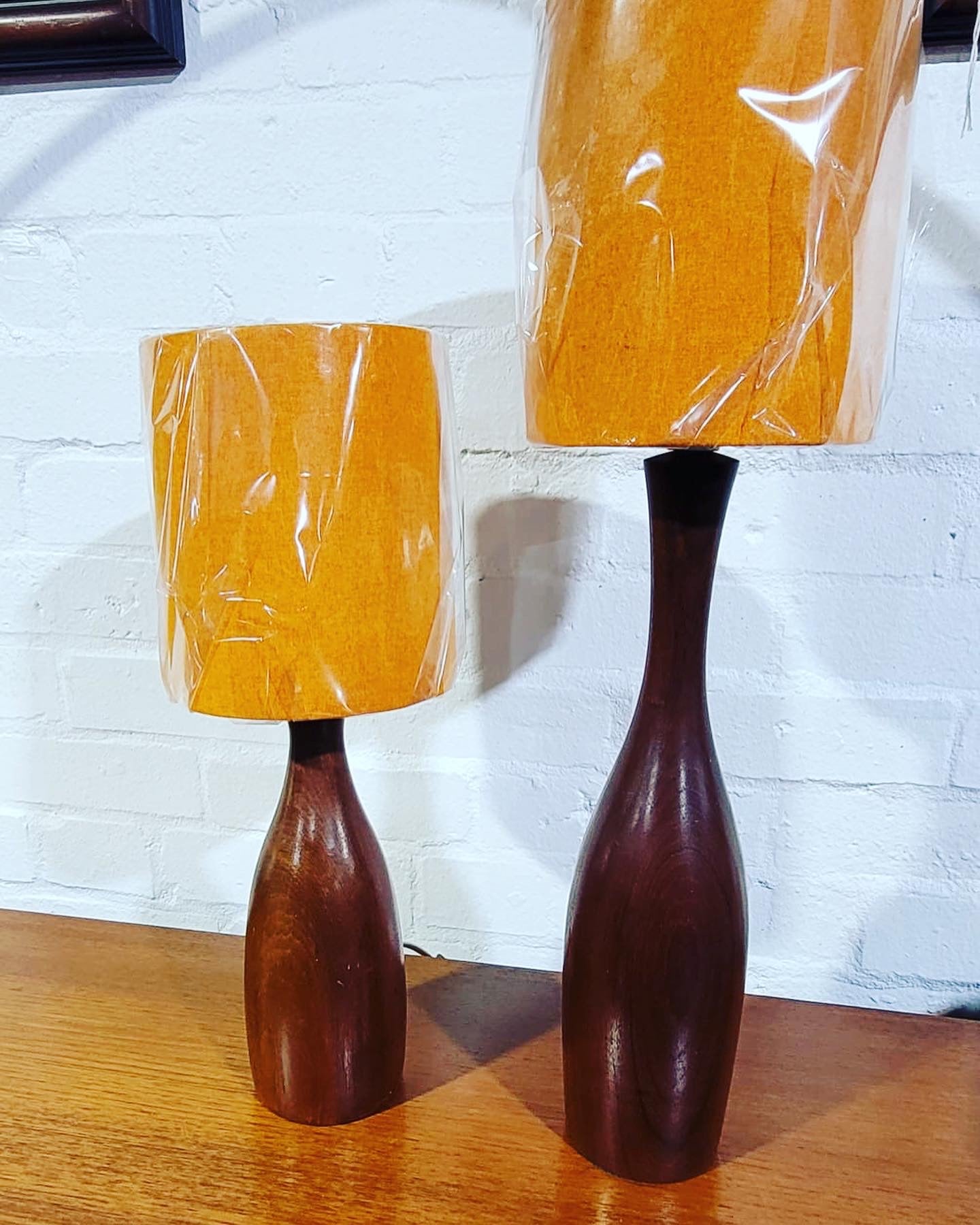 Teak Retro Vintage Scandi lamps