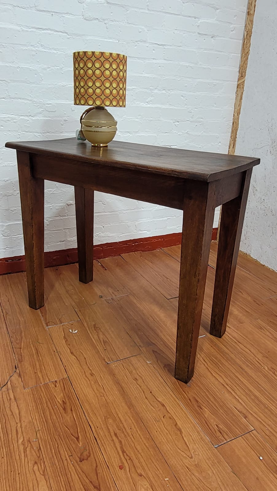 Oak Console Table