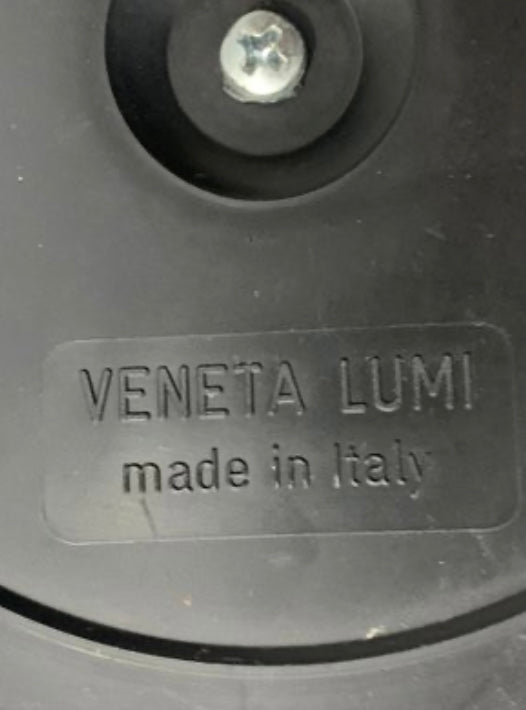 Veneta Lumi retro Italian adjustable side lamp.