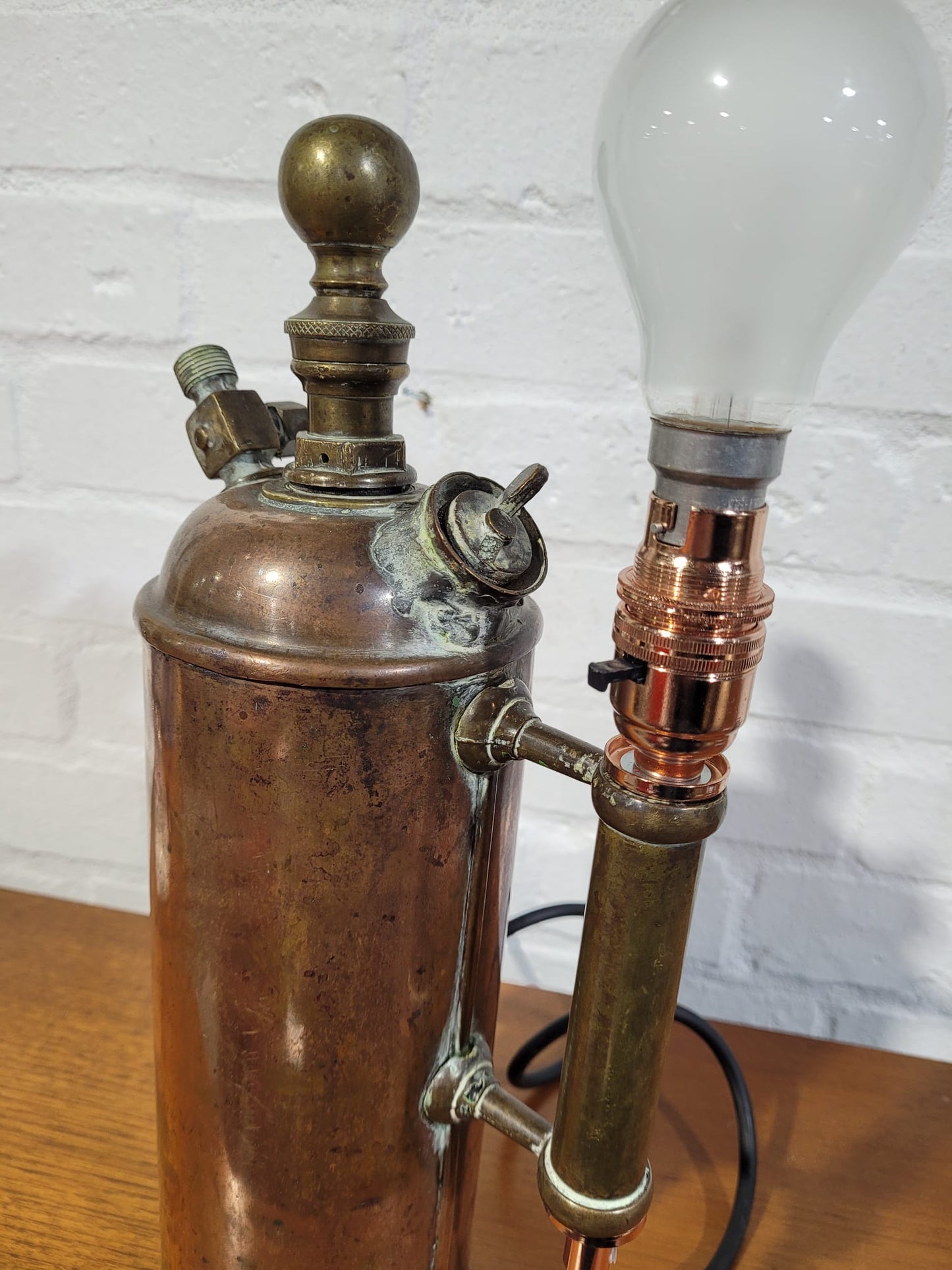 Copper Industrial Spray - Side light